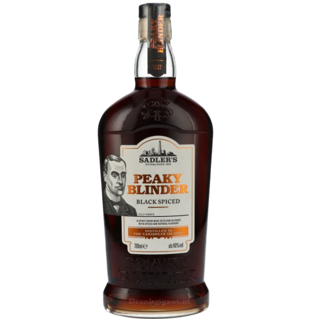 Peaky Blinder Black Spiced Rum (70cl)
